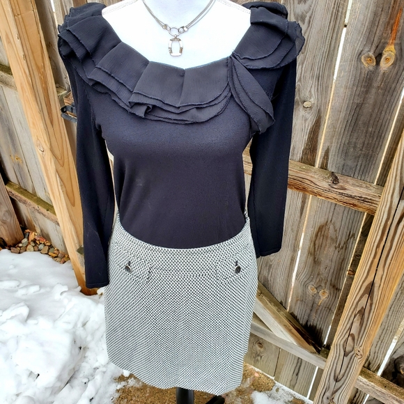 LOFT/ANN TAYLOR Print Skirt - Size 4 (NWOT) - Picture 9 of 10